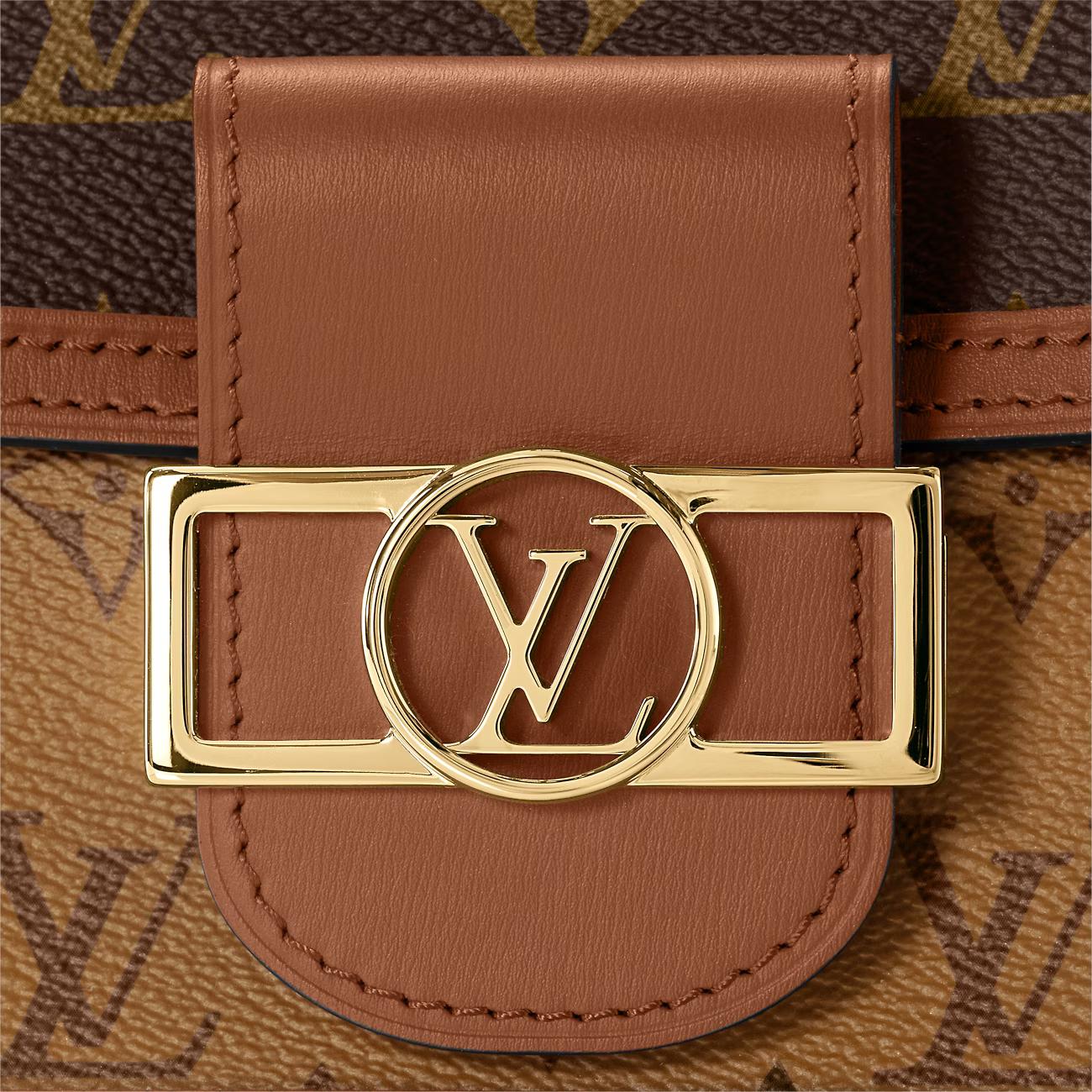 Túi Louis Vuitton Mini Dauphine Nữ Nâu